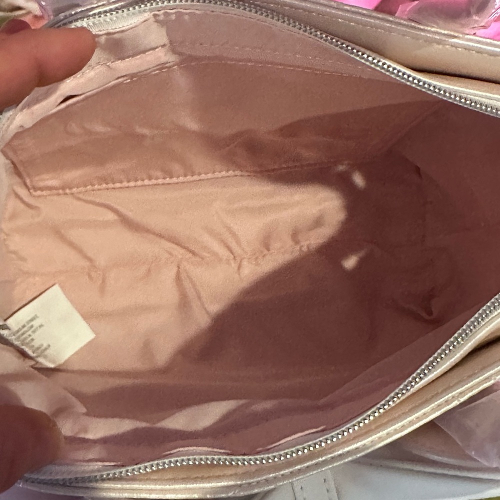 Loungefly Disney Iridescent Bow Handbag/ Crossbody - Picture 7 of 11